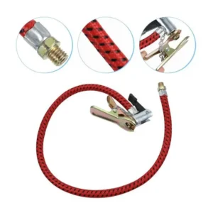 Bicycle Bike Tire Hand Air Pump Inflator Replacement Hose Tube
