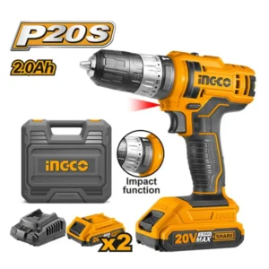 Cordless impact drill Voltage:20V Max torque:45NM