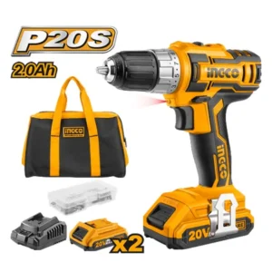 Cordless drill Voltage: 20V No-load speed:0-400/0-1500rpm