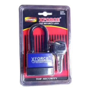 55mm xdorce rubber coated padlock