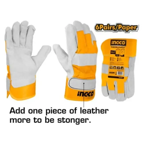 Leather gloves